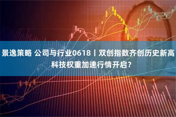 景逸策略 公司与行业0618丨双创指数齐创历史新高   科技权重加速行情开启？